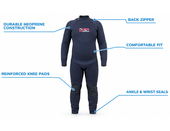 Diver-Skin Wetsuits 3mm